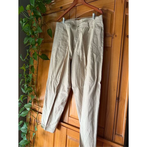 Van Heusen Authentic Sport Wear Linen men’s Pants SZ W36-L30 - Picture 3 of 9